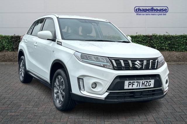 Suzuki Vitara 1.4 Boosterjet 48V Hybrid SZ4 5dr SUV Petrol White