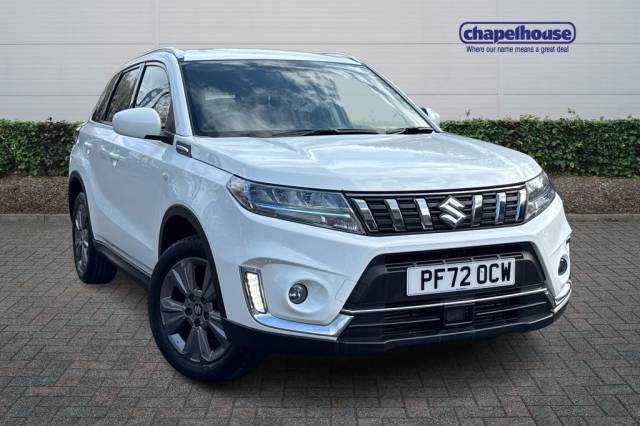 Suzuki Vitara 1.4 Boosterjet 48V Hybrid SZ-T 5dr SUV Petrol White
