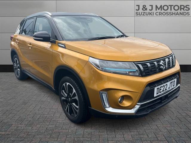 Suzuki Vitara 1.4 Boosterjet 48V Hybrid SZ5 5dr Hatchback Petrol Yellow