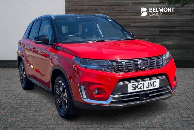 Suzuki Vitara 1.4 Boosterjet 48V Hybrid SZ5 5dr Hatchback Petrol Red