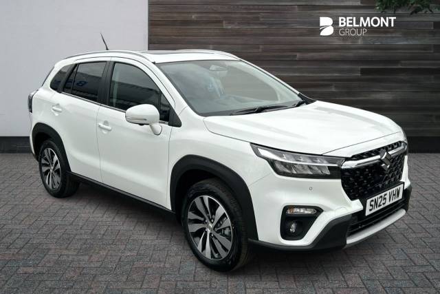 Suzuki S-Cross 1.5 Hybrid Ultra ALLGRIP 5dr AGS Hatchback Petrol / Electric Hybrid White