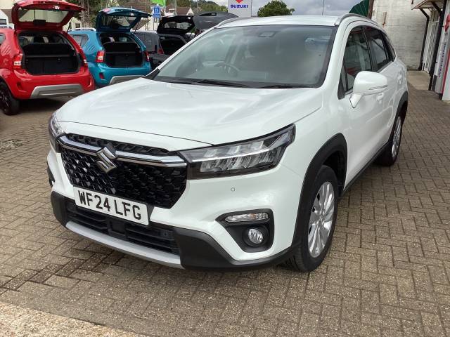 Suzuki S-Cross 1.4 Boosterjet 48V Hybrid Motion 5dr Hatchback Petrol White