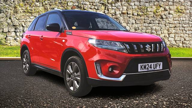 Suzuki Vitara 1.4L SZ-T Boosterjet MHEV SUV 5dr Hybrid Manual Euro 6 (127 bhp) SUV Hybrid Red