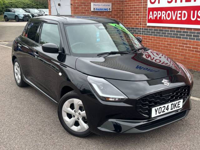 Suzuki Swift 1.2 Mild Hybrid Motion 5dr CVT Hatchback Petrol BLACK
