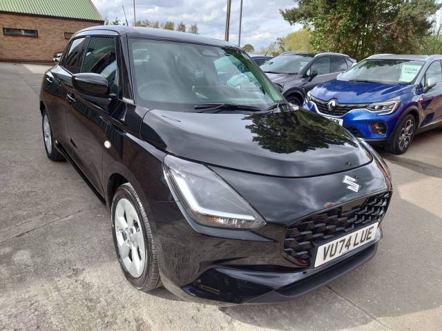 Suzuki Swift 1.2 MHEV Motion Euro 6 (s/s) 5dr Hatchback Hybrid Black