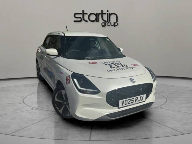 Suzuki Swift 1.2 Mild Hybrid Ultra 5dr CVT Hatchback Petrol WHITE
