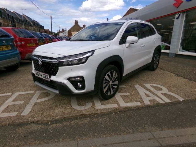Suzuki S-Cross 1.4 Boosterjet 48V Hybrid Ultra ALLGRIP 5dr Hatchback Petrol White