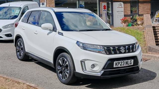 Suzuki Vitara 1.4 Boosterjet MILD HYBRID 'SZ5' PETROL MANUAL **ALLGRIP 4 WHEEL DRIVE. ONE OWNER, FULL SERVICE HISTORY** SUV Hybrid White