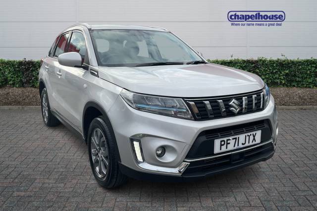 Suzuki Vitara 1.4 Boosterjet 48V Hybrid SZ4 5dr SUV Petrol Silver