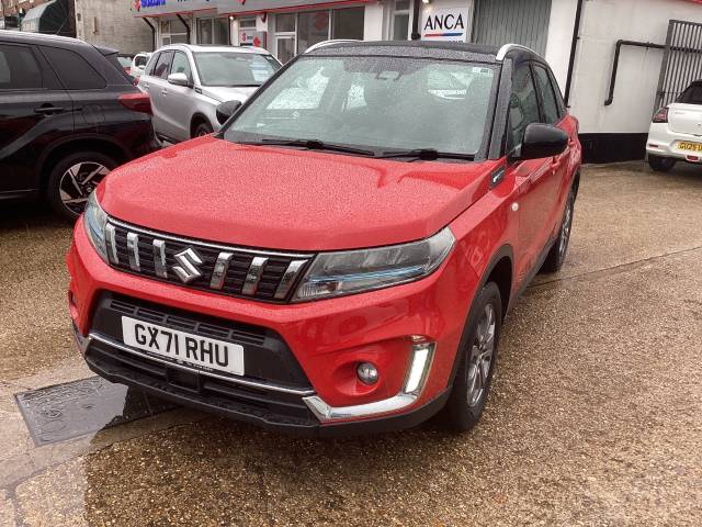 Suzuki Vitara 1.4 Boosterjet 48V Hybrid SZ4 5dr Estate Petrol Red
