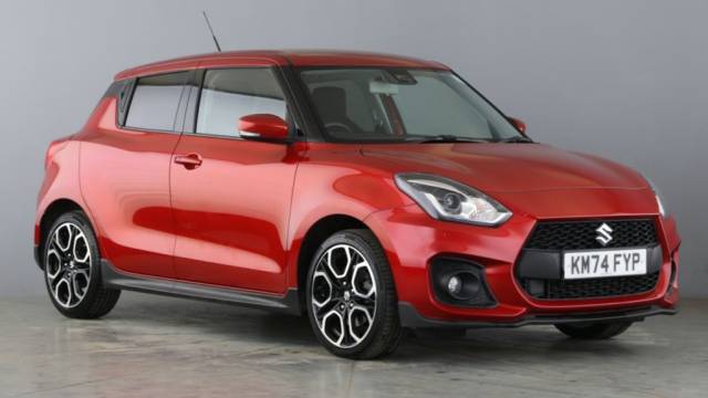 Suzuki Swift 1.4 Boosterjet 48V Hybrid Sport 5dr Hatchback Hybrid Red