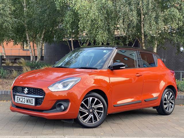 Suzuki Swift 1.2 Dualjet 83 12V Hybrid SZ5 5dr Auto Hatchback Petrol Orange