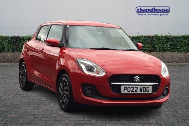 Suzuki Swift 1.2 Dualjet 83 12V Hybrid SZ5 5dr Auto Hatchback Petrol Red