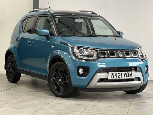 Suzuki Ignis 1.2 Sz-T Dualjet Mhev Hatchback Hybrid Neon Blue Metallic