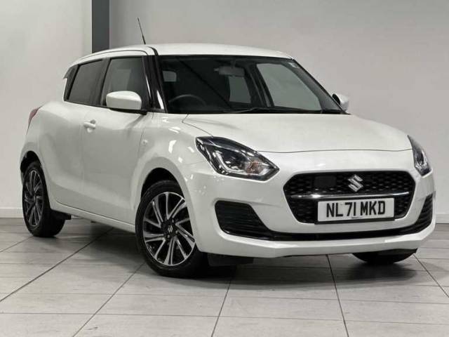Suzuki Swift 1.2 Sz-L Dualjet Mhev Hatchback Hybrid Pure Pearl White Metallic