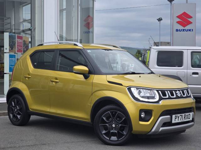 Suzuki Ignis 1.2 SZ5  DUALJET HYBRID ALL GRIP Four Wheel Drive Petrol Yellow