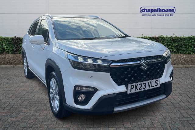 Suzuki S-Cross 1.4 Boosterjet 48V Hybrid Motion 5dr SUV Petrol White