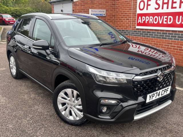 Suzuki Sx4 S-cross 1.5 Hybrid Motion 5dr AGS Hatchback Petrol/Electric Hybrid BLACK