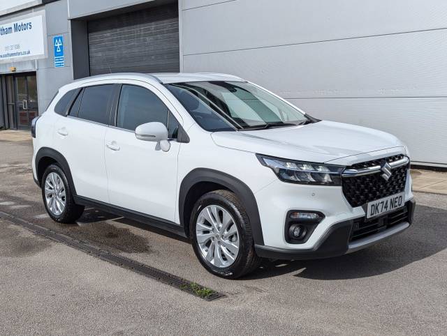 Suzuki S-Cross 1.5 Hybrid Motion 5dr AGS Hatchback Petrol/Electric Hybrid WHITE