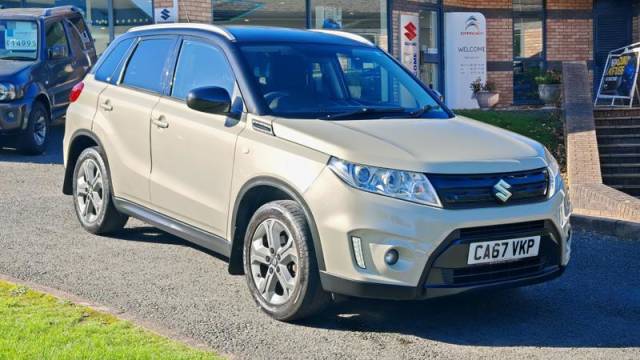 Suzuki Vitara 1.6 SZ-T SUV 5dr Petrol Manual Euro 6 (s/s) (120 ps)**WITH VERY LOW MILEAGE AND 5 MAIN DEALER SERVICES** SUV Petrol Brown