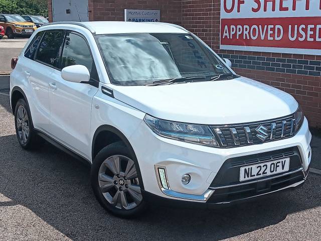 Suzuki Vitara 1.5 Hybrid SZ-T 5dr AGS Hatchback Petrol/Electric Hybrid WHITE