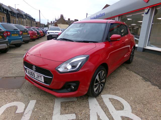 Suzuki Swift 1.0 Boosterjet SZ5 5dr Auto Hatchback Petrol Red