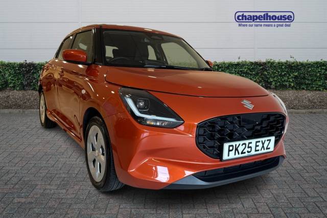 Suzuki Swift 1.2 Mild Hybrid Motion 5dr CVT Hatchback Petrol Orange