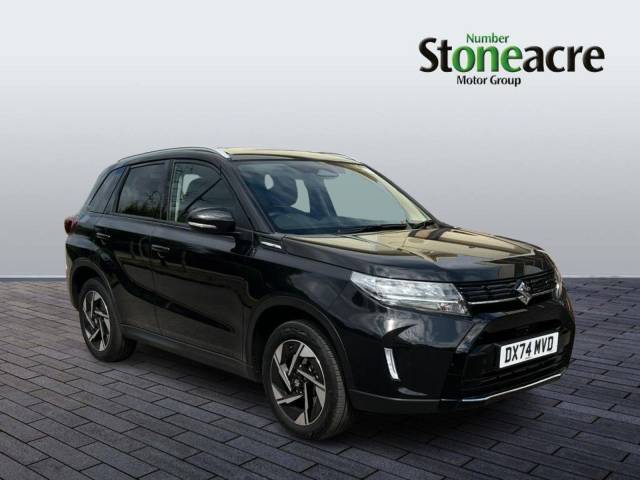 Suzuki Vitara 1.4 Boosterjet MHEV Ultra Euro 6 (s/s) 5dr Hatchback Hybrid Black