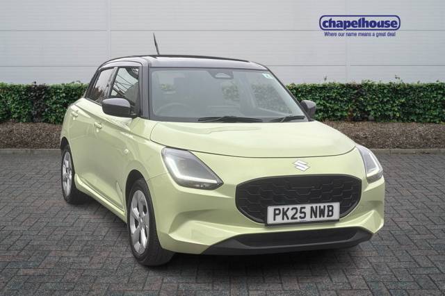Suzuki Swift 1.2 Mild Hybrid Motion 5dr Hatchback Petrol Yellow