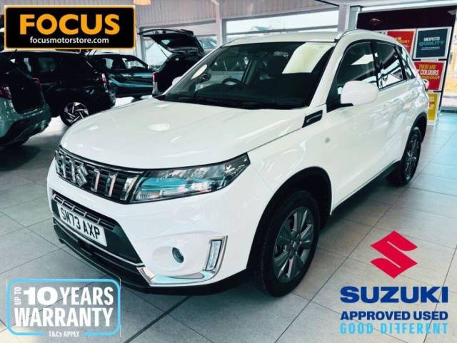 Suzuki Vitara 1.4 Boosterjet 48V Hybrid SZ-T 5dr Hatchback Petrol WHITE
