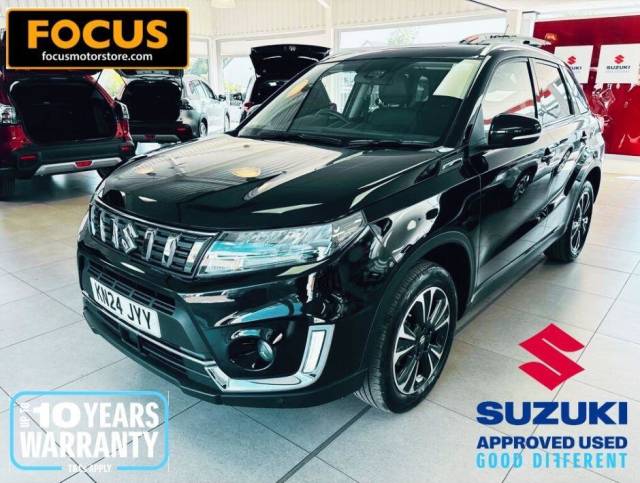 Suzuki Vitara 1.4 Boosterjet 48V Hybrid SZ5 5dr Hatchback Petrol BLACK
