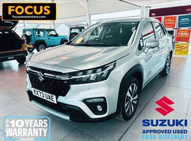 Suzuki S-Cross 1.5 Hybrid Ultra ALLGRIP 5dr AGS Hatchback Petrol/Electric Hybrid SILVER