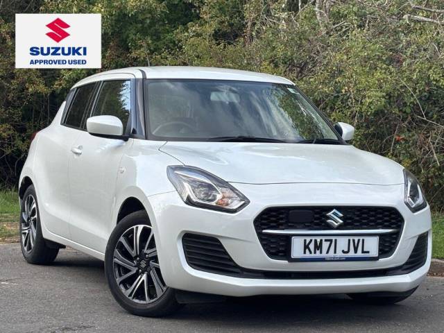 Suzuki Swift 1.2 Dualjet 83 12V Hybrid SZ-L 5dr Hatchback Petrol WHITE