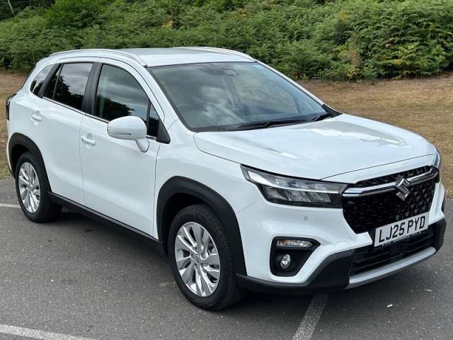Suzuki S-Cross 1.4 Boosterjet MHEV Motion SUV 5dr Petrol Hybrid Manual Euro 6 (s/s) (129 ps) Sports Utility Vehicle Hybrid White