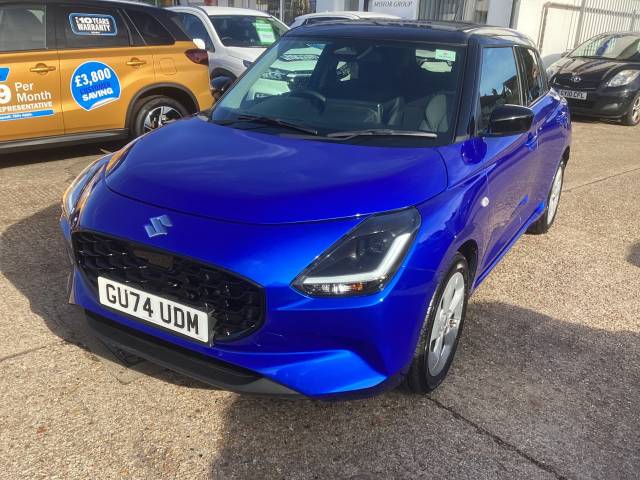Suzuki Swift 1.2 Mild Hybrid Motion 5dr Hatchback Petrol Blue