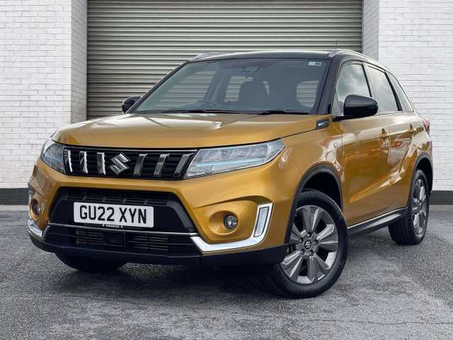 Suzuki Vitara 1.4 Boosterjet 48V Hybrid SZ-T 5dr Auto SUV Hybrid Solar Yellow / Black Roof