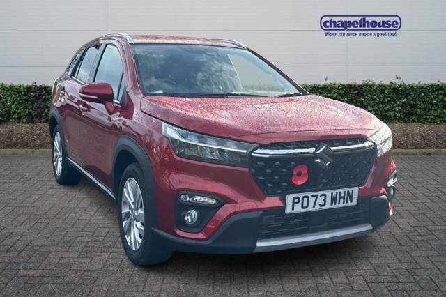 Suzuki S-Cross 1.4 Boosterjet 48V Hybrid Motion 5dr SUV Petrol Red