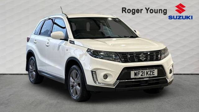 Suzuki Vitara 1.4 Boosterjet MHEV SZ-T SUV Hybrid White