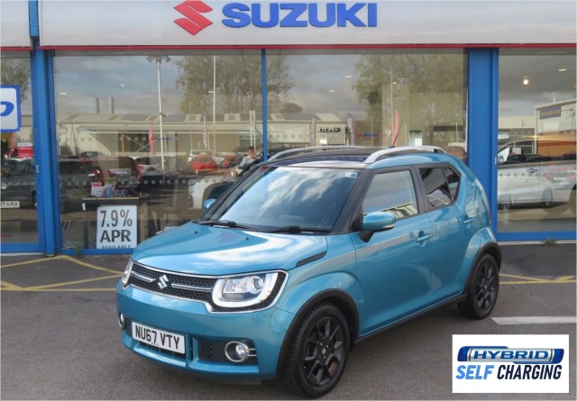 Suzuki Ignis 1.2 Dualjet SHVS SZ5 ALLGRIP 5dr 4x4 Petrol Blue