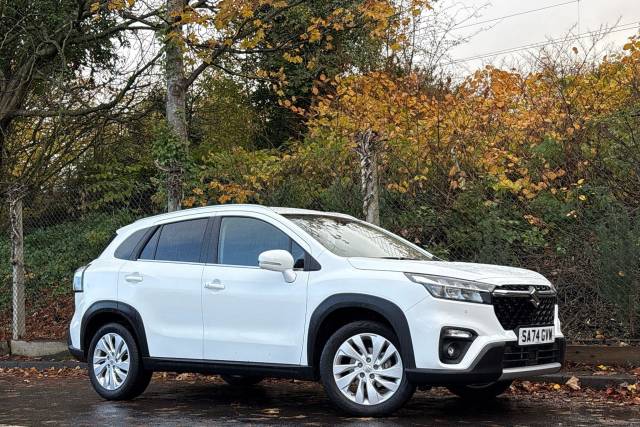 Suzuki S-Cross 1.5 Hybrid Motion 5dr AGS Hatchback Petrol/Electric Hybrid WHITE