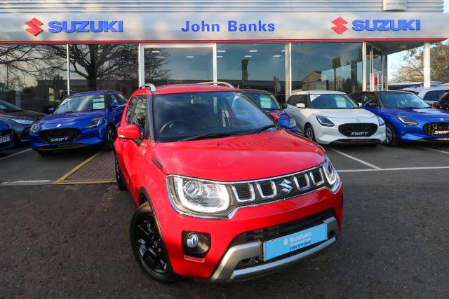 Suzuki Ignis 1.2 Sz5 Dualjet Mhev Allgrip Hatchback Hybrid Red