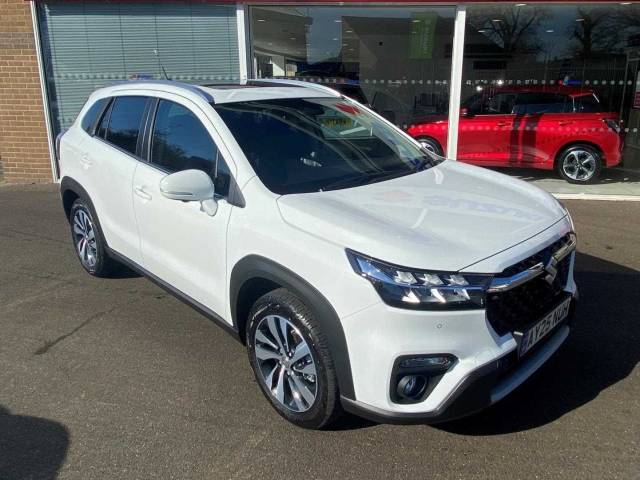 Suzuki S-Cross 1.4 Ultra Boosterjet Mhev Hatchback Hybrid White