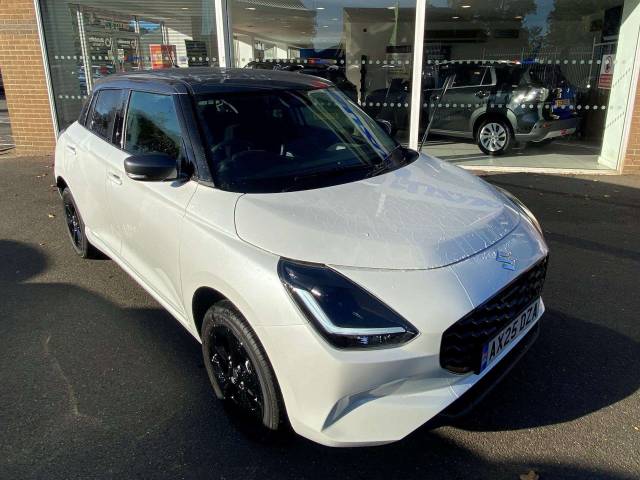 Suzuki Swift 1.2 Mild Hybrid Ultra ALLGRIP 5dr Hatchback Hybrid Pure White / Mineral Grey