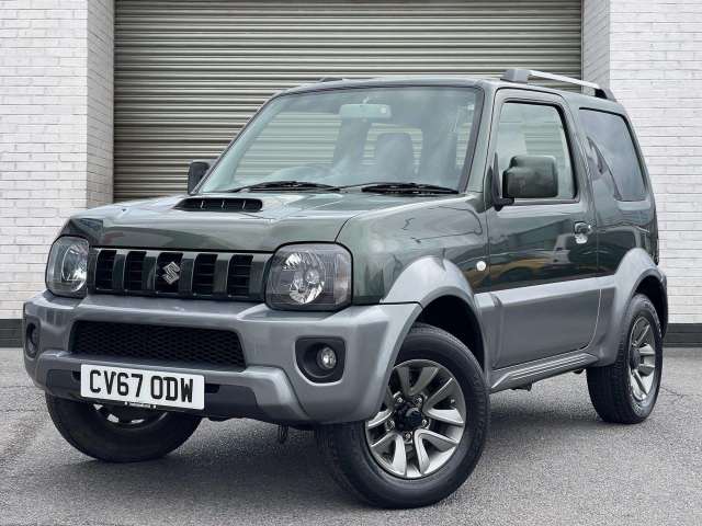 Suzuki Jimny 1.3 VVT SZ4 3dr 4x4 Petrol Khaki Green / Quasar Grey Two-Tone