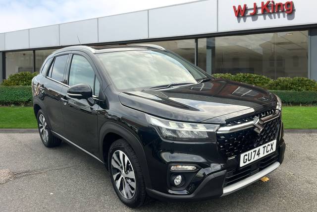 Suzuki S-Cross 1.4 Boosterjet Mhev Ultra Suv 5dr Petrol Hybrid Manual Allgrip Euro 6 (s/s) (129 Ps) Suv Petrol Cosmic Black Pearl