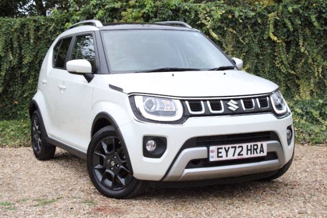 Suzuki Ignis 1.2 Dualjet Mhev Sz5 Hatchback 5dr Petrol Hybrid CVT Euro 6 (s/s) (83 Ps) Hatchback Petrol White