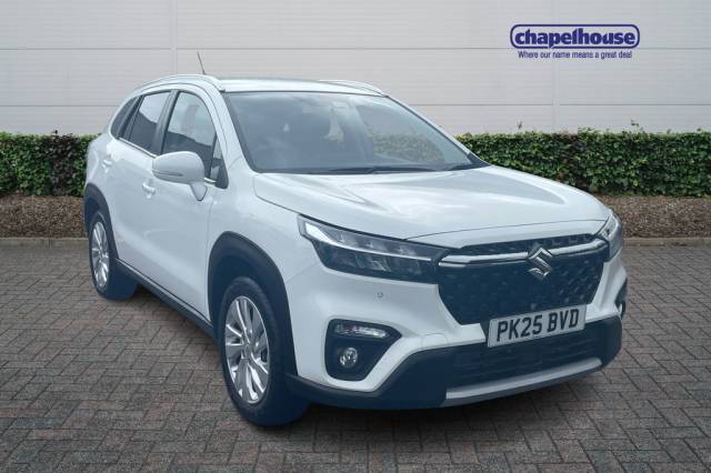Suzuki S-Cross 1.4 Boosterjet 48V Hybrid Motion 5dr SUV Petrol White