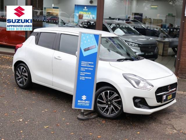 Suzuki Swift 1.2 Dualjet 83 12V Hybrid SZ5 5dr Hatchback Petrol WHITE