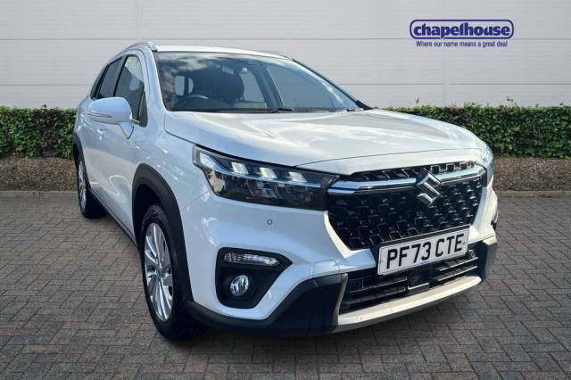 Suzuki S-Cross 1.4 Boosterjet 48V Hybrid Motion 5dr SUV Petrol White