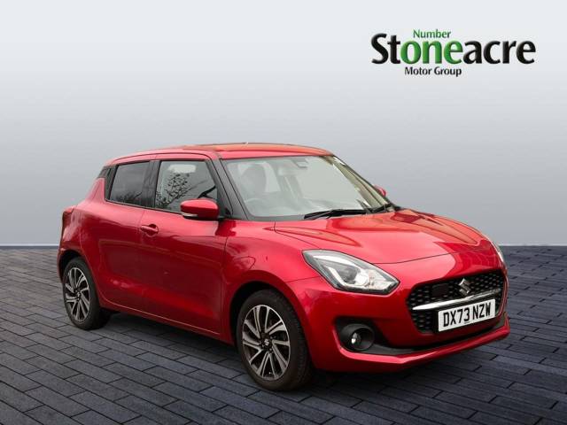 Suzuki Swift 1.2 Dualjet 83 12V Hybrid SZ5 5dr Auto Hatchback Hybrid Red